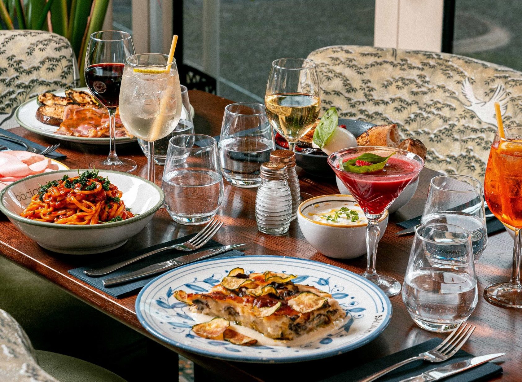 menu baciami bois colombes asnieres restaurant italien pizza